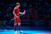 Floorball player